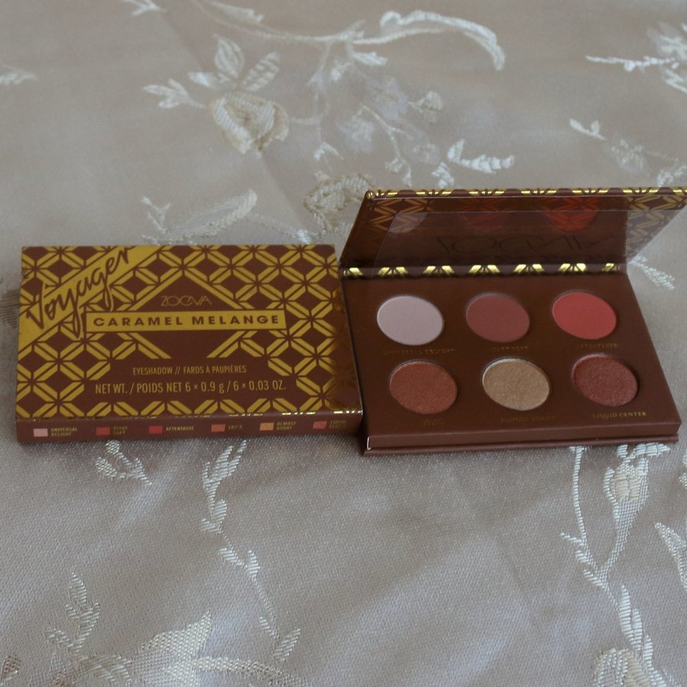 ZOEVA Caramel Melange Voyager Eyeshadow Palette